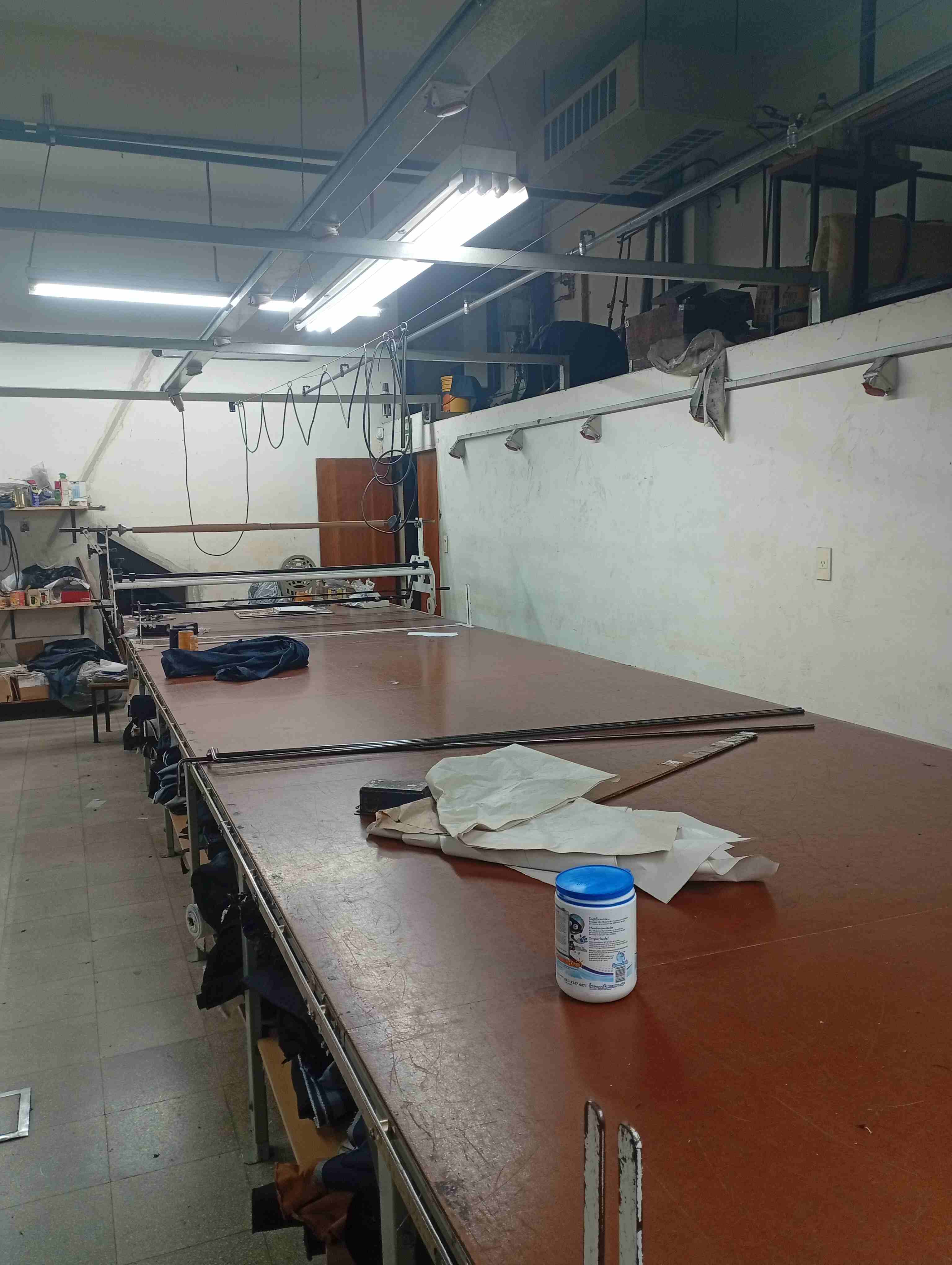 Mesa de corte industrial